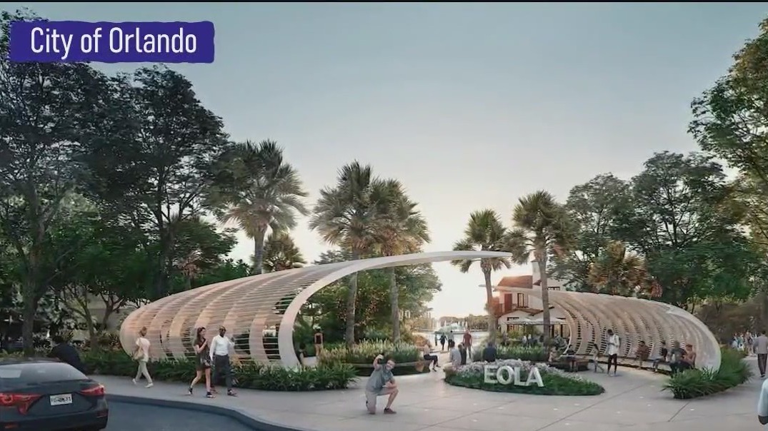Lake Eola Gateway: New entrance for iconic park